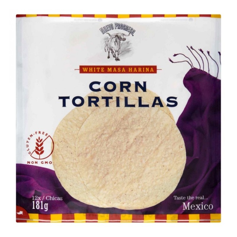 Mais Tortilla 15 cm, hari MASA, ohne Gluten, Vakuumverpackt 181 g Mexato